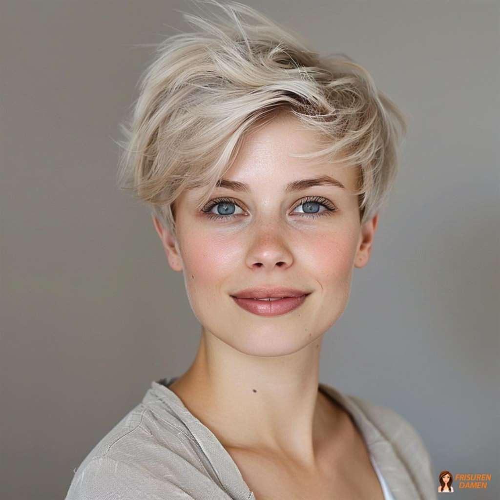 Kurzhaarfrisuren für Damen ab 60 mit moderner Eleganz
