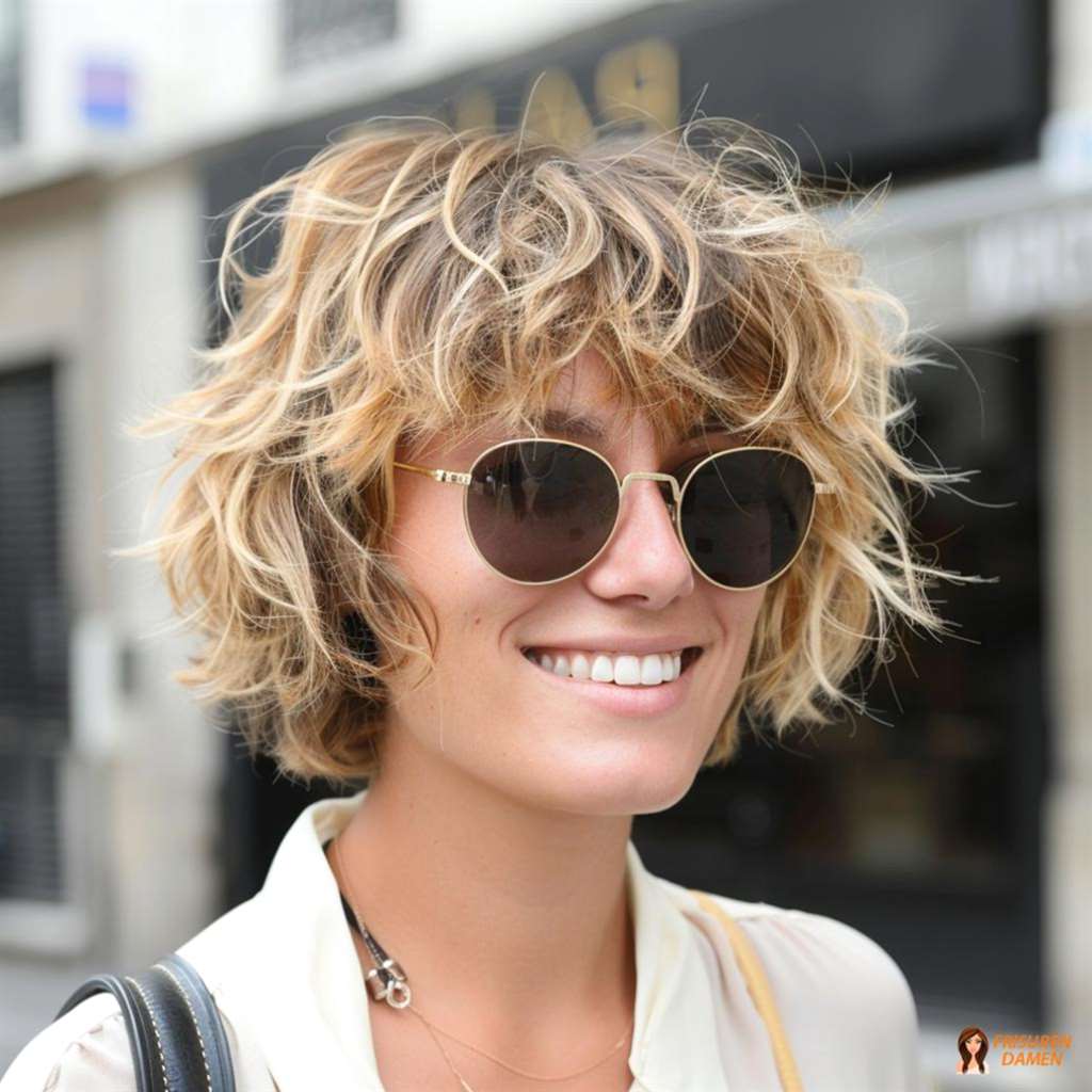 Beach Look Bob für Damen, stufig und locker