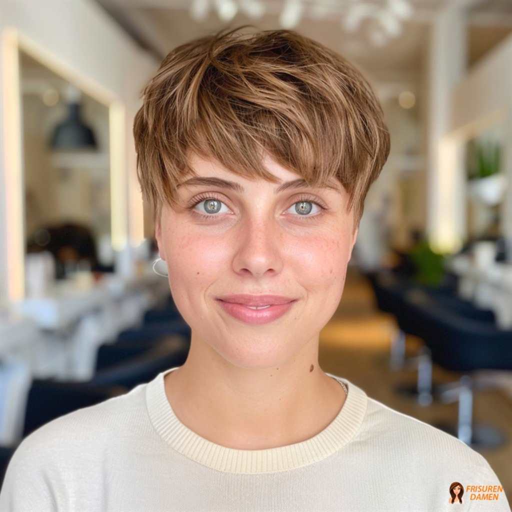 Lässiger Boy-Cut mit leichter Textur und klassischer, alltagstauglicher Form