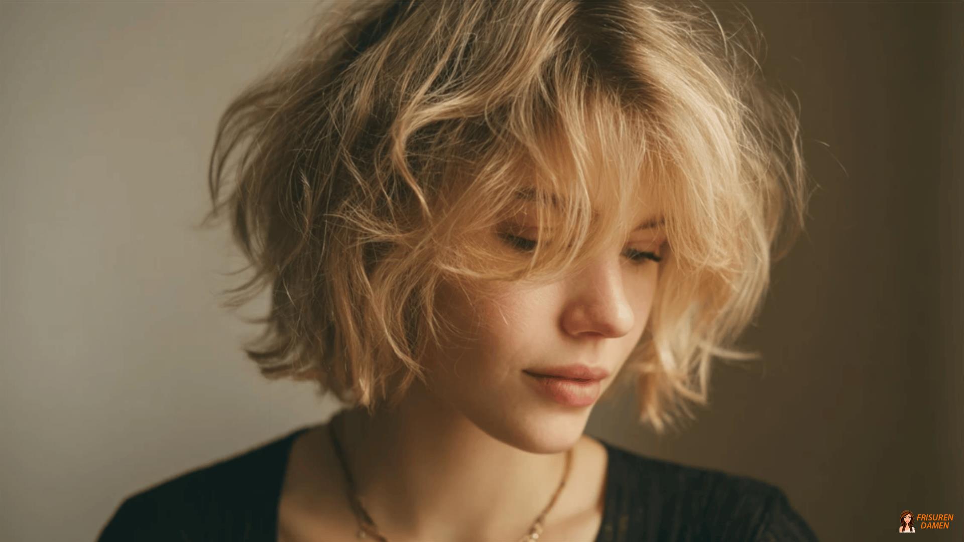 Lässiger zerzauster Shag für Frauen