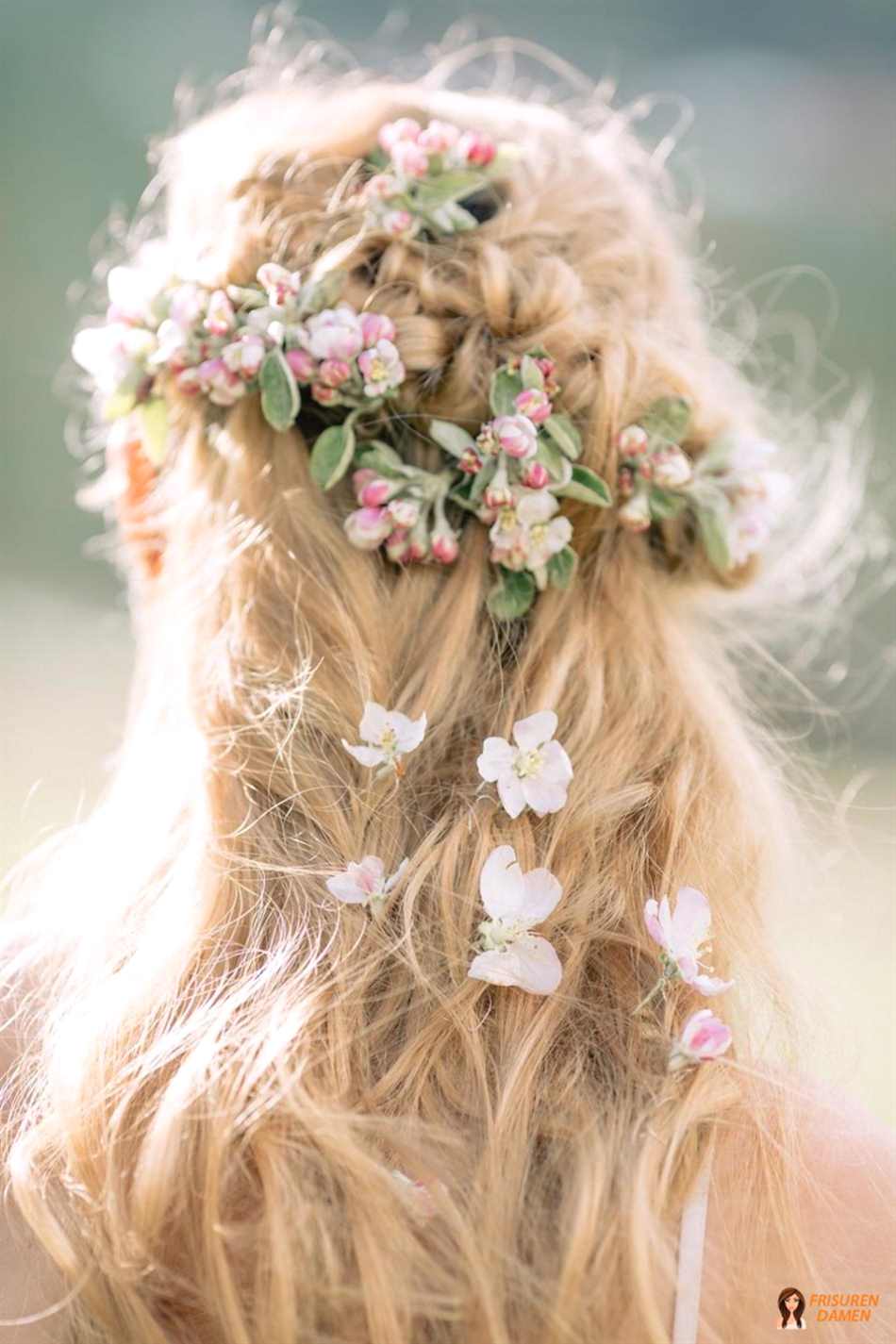 Landhausfrisuren für Mädchen mit mittellangem Haar