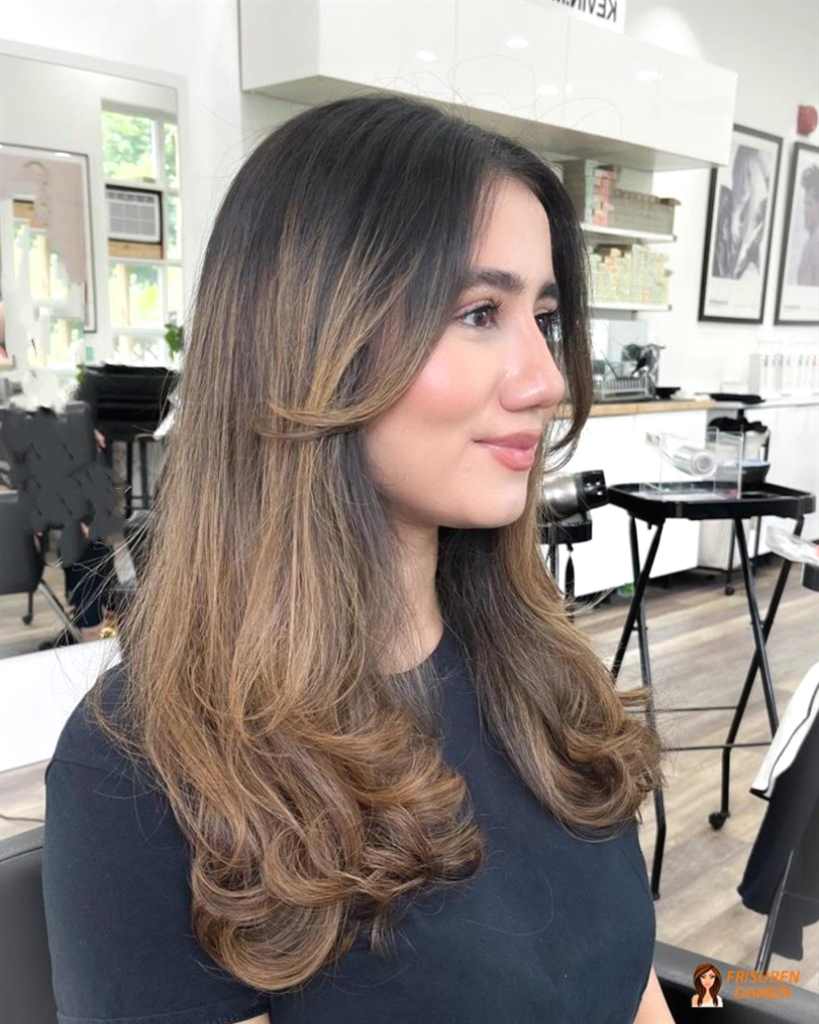 Lange Locken für dünnes Haar mit mehr Tiefe und Fülle