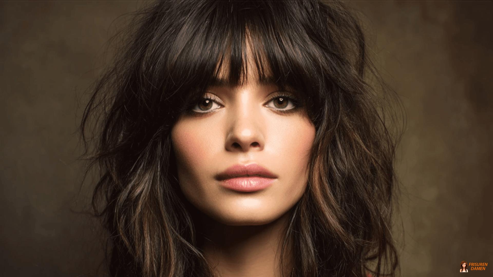 Lange Shag-Frisuren für Frauen