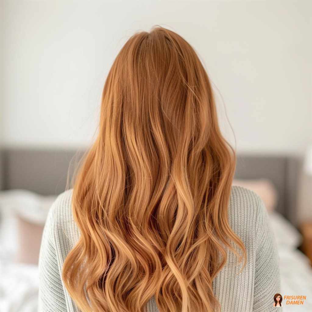 Braune Haarfarbe für Frauen mit extra weichen Wellen, sanfter Bewegung und elegantem Glanz