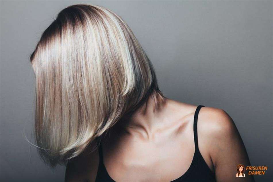 Asymmetrischer Long Bob für Damen