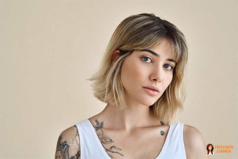 Long Bob mit Balayage für Frauen 2026