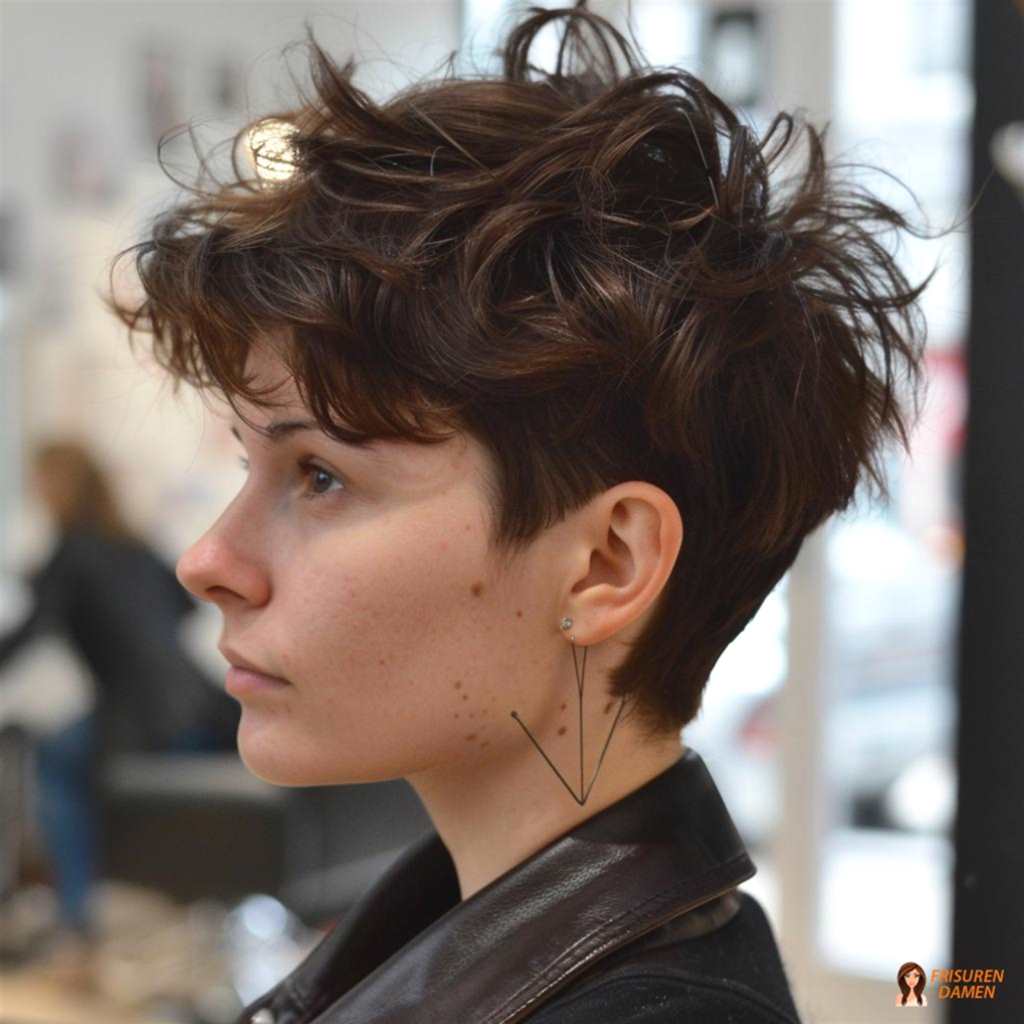 Lebendige Brauntöne für Frauen ab 60 ohne Brille mit schöner Dimension