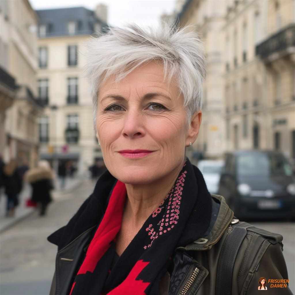 Lesen Sie auch Hinweisgrafik für weitere Kurzhaarfrisuren ab 50