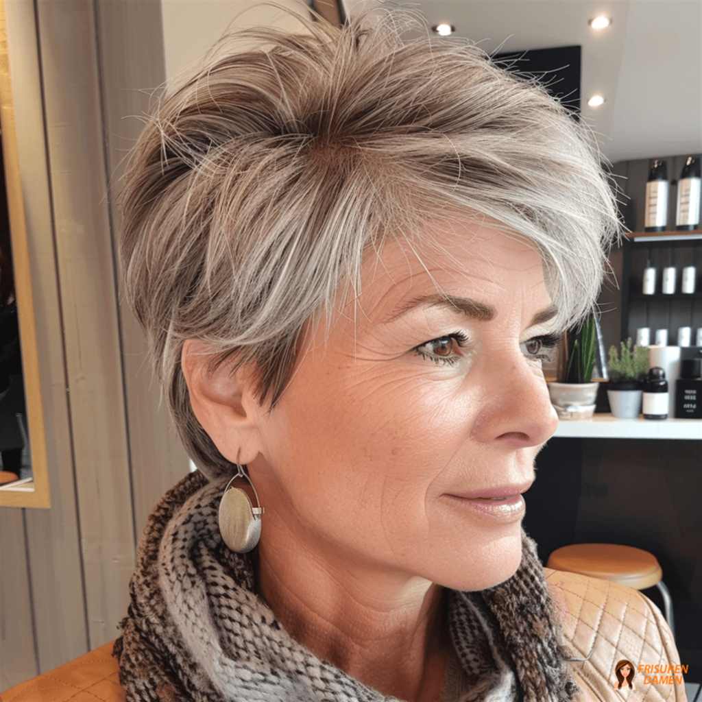 Weitere Kurzhaar-Inspirationen für Frauen ab 50 entdecken