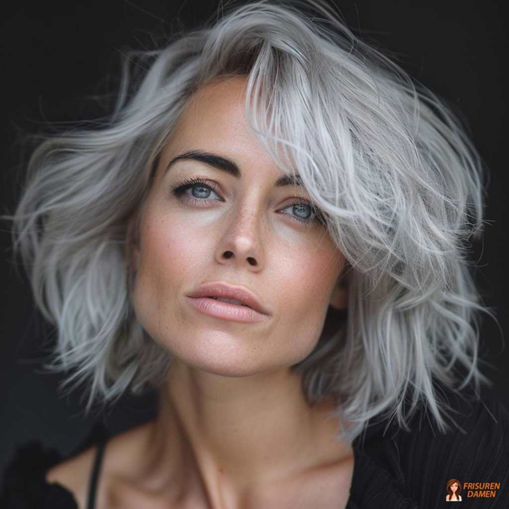 Weitere Trendideen für graue Frisuren