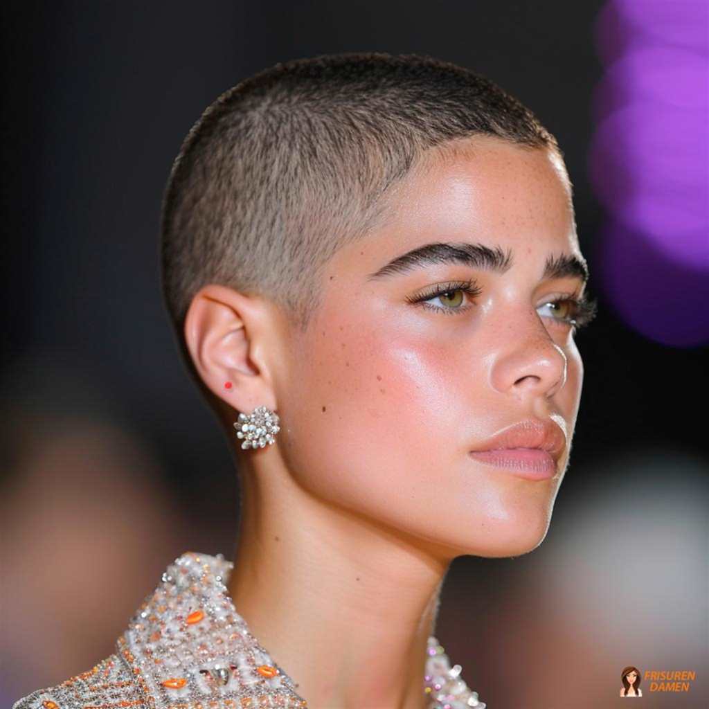 Weiterlesen: Lieblings-Kurzfrisuren für Frauen als Alternative und Ergänzung zum Buzz Cut