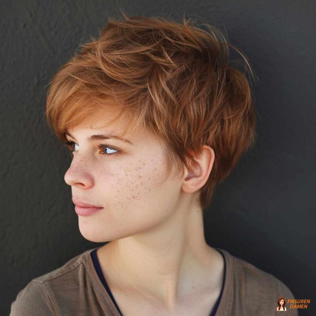 Kurzhaarfrisuren für runde Gesichter entdecken