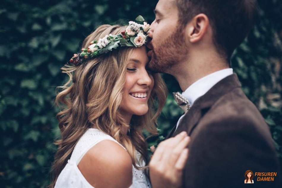 Lockere strukturierte Wellen für Bräute