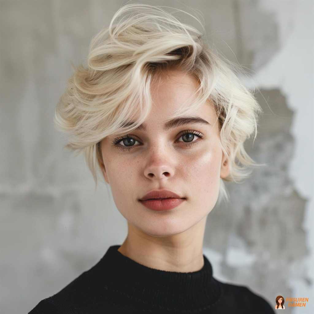 Lockiger Bob für feines Haar