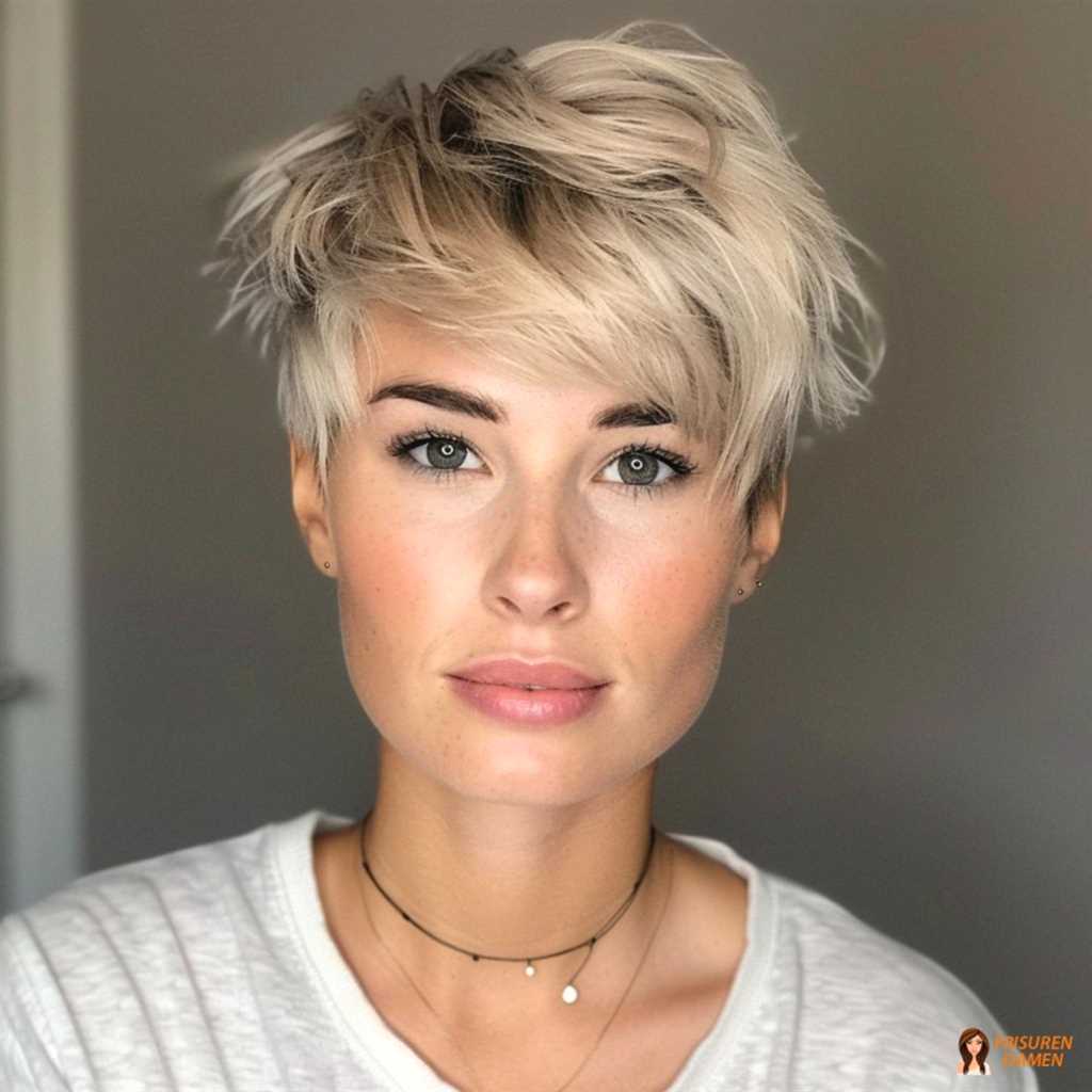 Natürliche Lockenfrisur für Frauen ab 60 ohne Brille mit weichen Übergängen