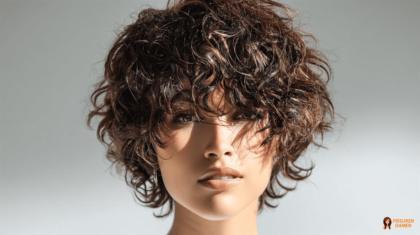 Lockiger kurzer Shag