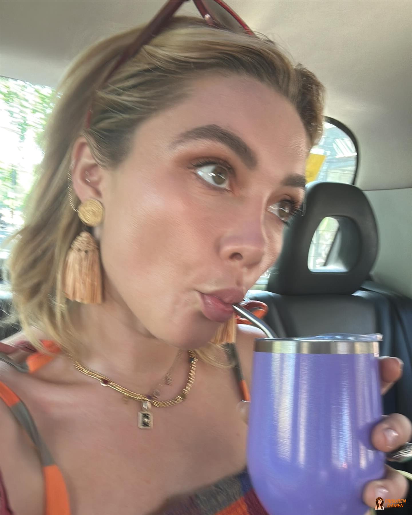 Midi Bob für Frauen mit rundem Gesicht