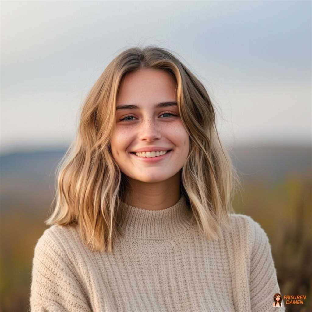 Mittellanger gewellter Bob für Damen – leicht, modern und alltagstauglich