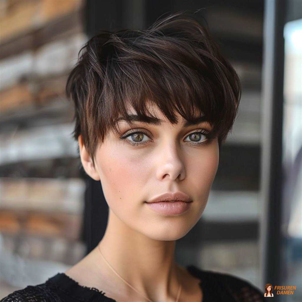 Moderner Bob für Frauen ab 60 ohne Brille mit schöner Fülle und Kontur