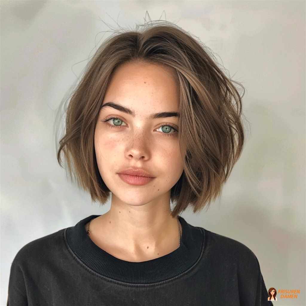 Moderner klassischer Bob für Frauen ab 60