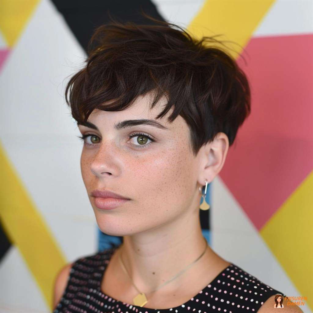 Moderner Pixie Cut ab 60 für den Alltag mit leichter Pflege
