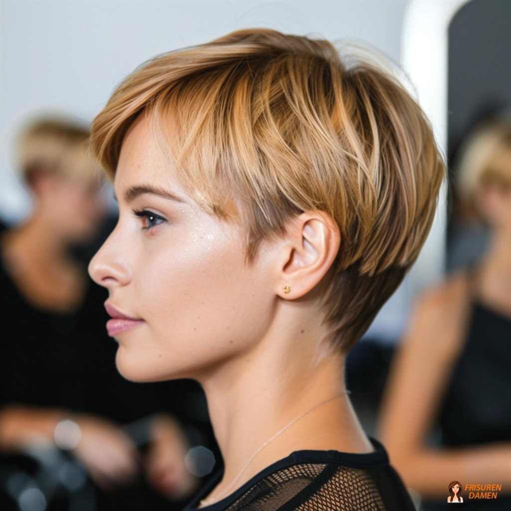 Moderner Pixie-Schnitt für Damen – frische Form und leichte Textur