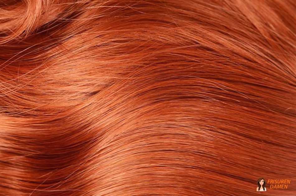 Natürlich aussehendes Kupferhaar