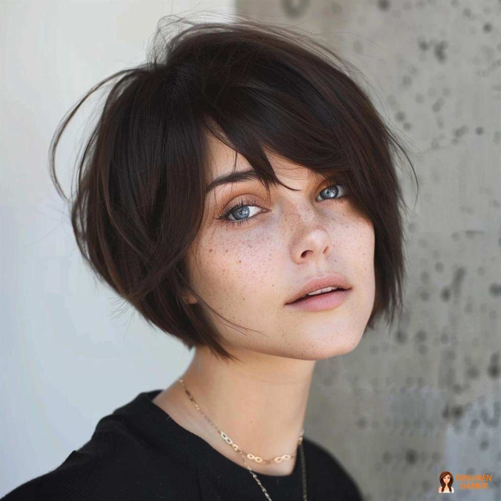 Stufenbob mit natürlicher Eleganz und sanftem Schwung für einen gepflegten, modernen Eindruck