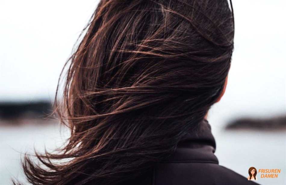 Naturbraunes Haar als Winterhaarfarbe