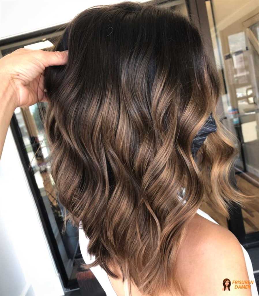 Ombre-Glanz in Wellen – sanfter Farbverlauf