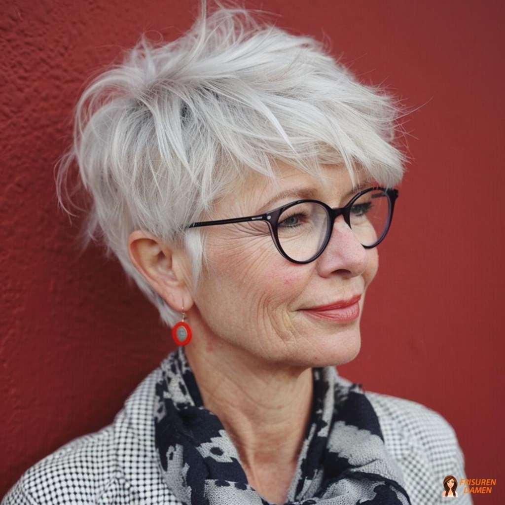 Peppige Frisuren für Frauen ab 60 – Modern & Selbstbewusst