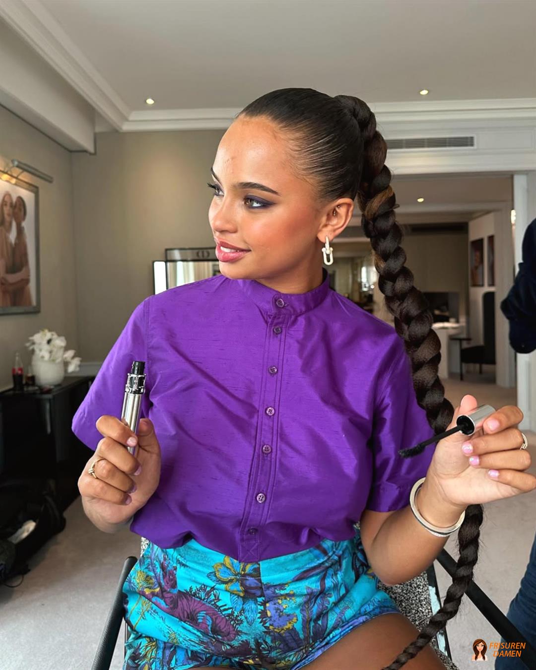 Ponytail Braid als moderner Zopf für Frauen