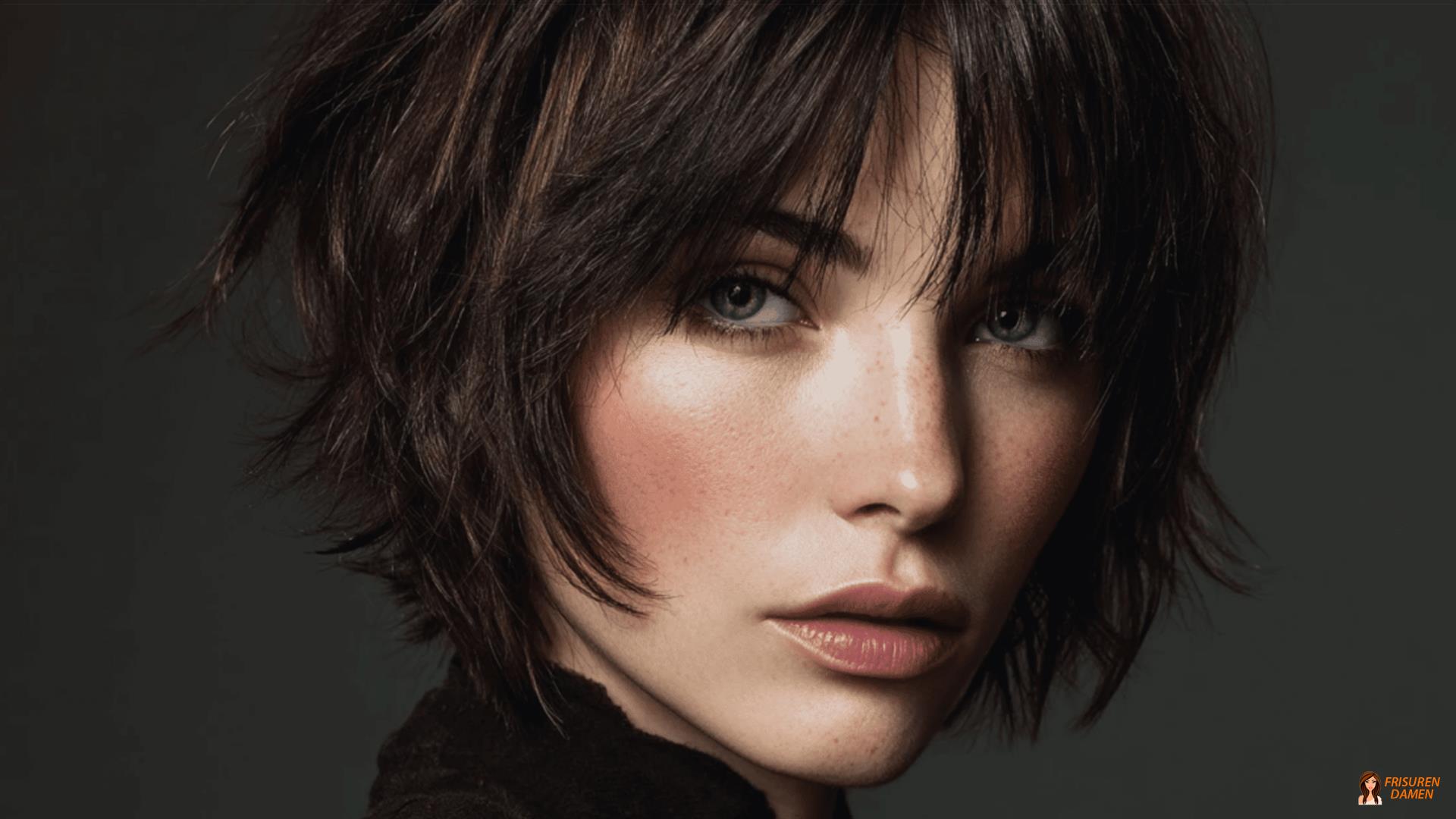 Rasiermesserschnitt Shag für Frauen