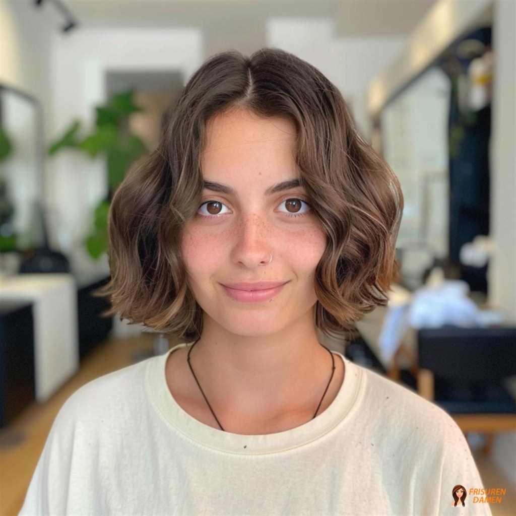 Bubble Bob mit retroinspirierten Wellen und glamouröser Ausstrahlung