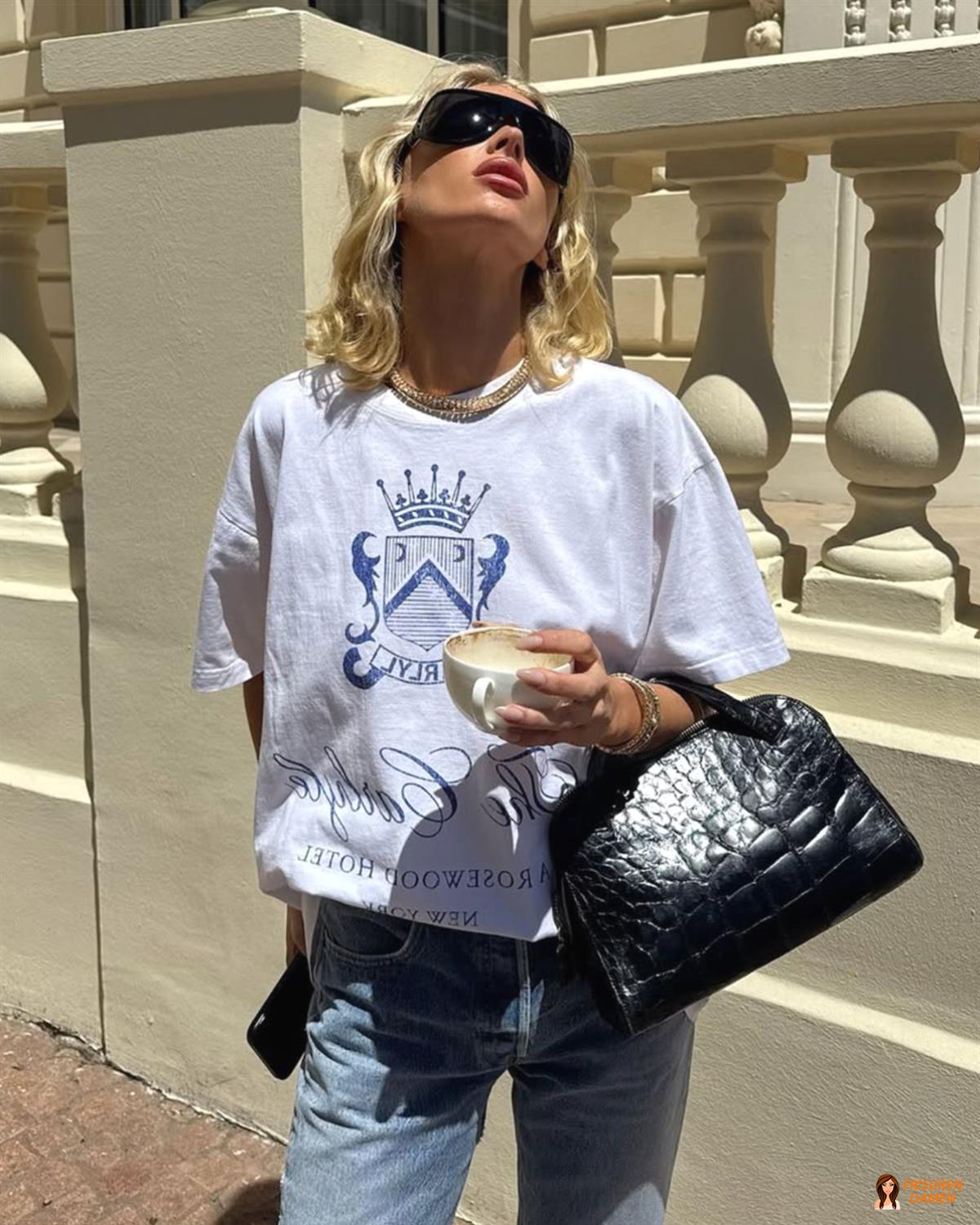 California Blonde mit sanften Wellen