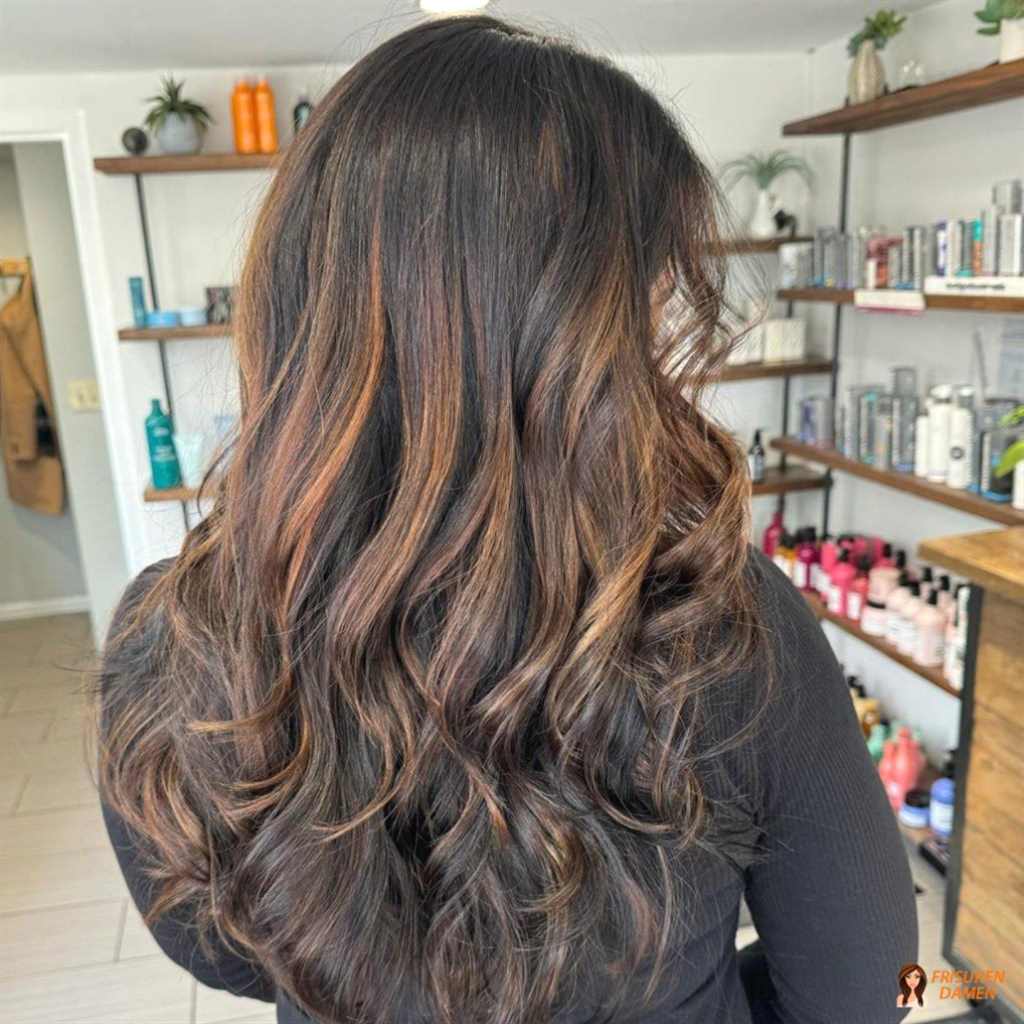 Schokolade und Karamell – sanfte Wellen mit Highlights