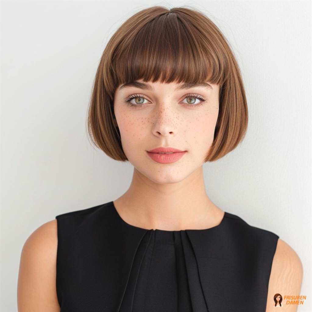 Schicker Bob mit Pony für Damen – weich, modern und zeitlos elegant