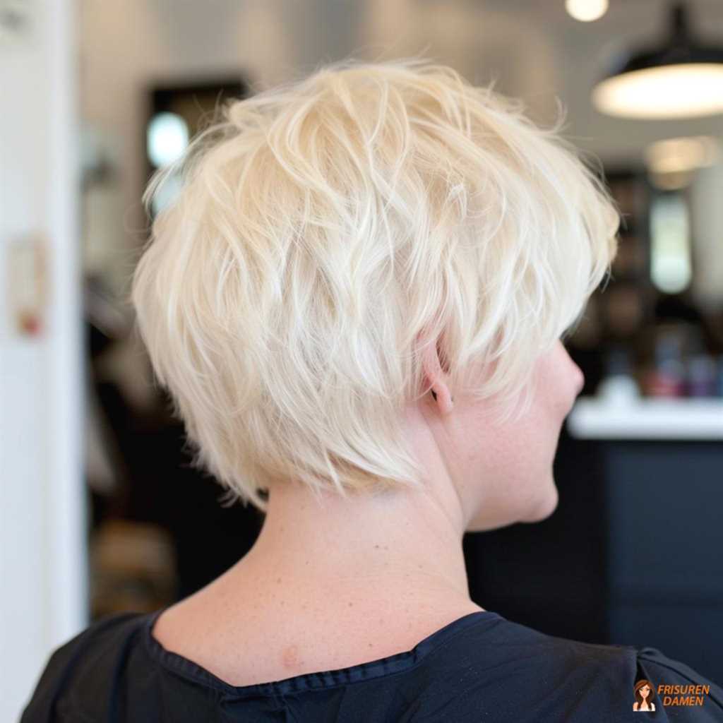 Schicker gestufter Bob für Damen, gepflegter Stil mit souveränem Effekt