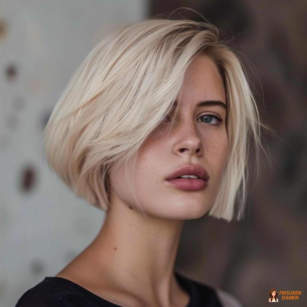 Schicker Undone-Bob mit natürlicher Bewegung, der lässig aussieht und schnell gelingt