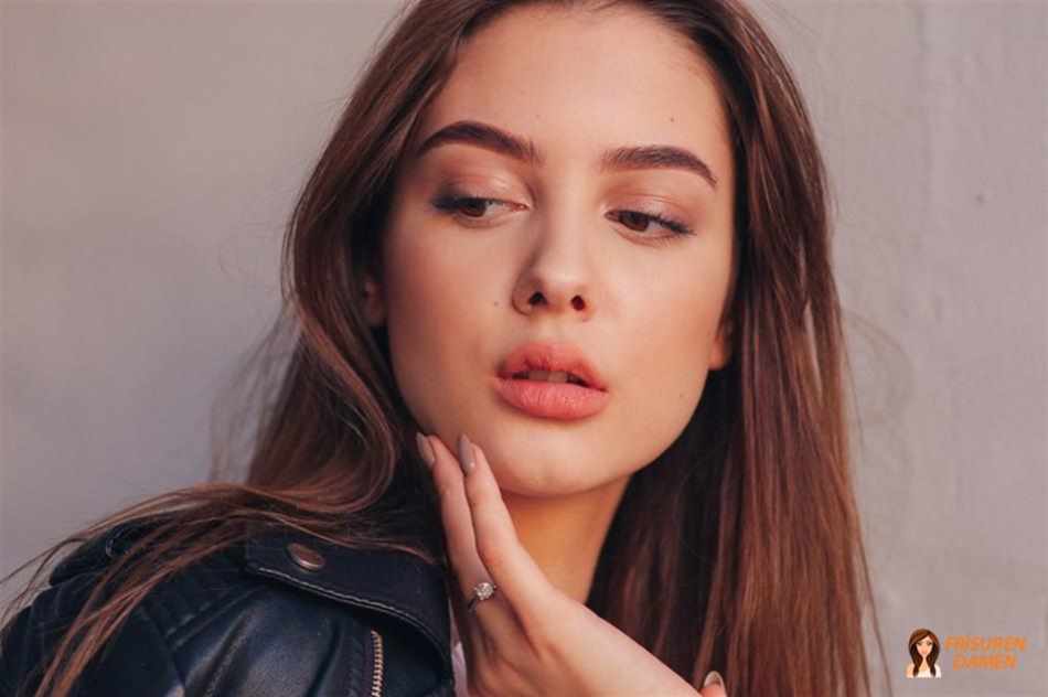 Schokoladenbraunes Haar