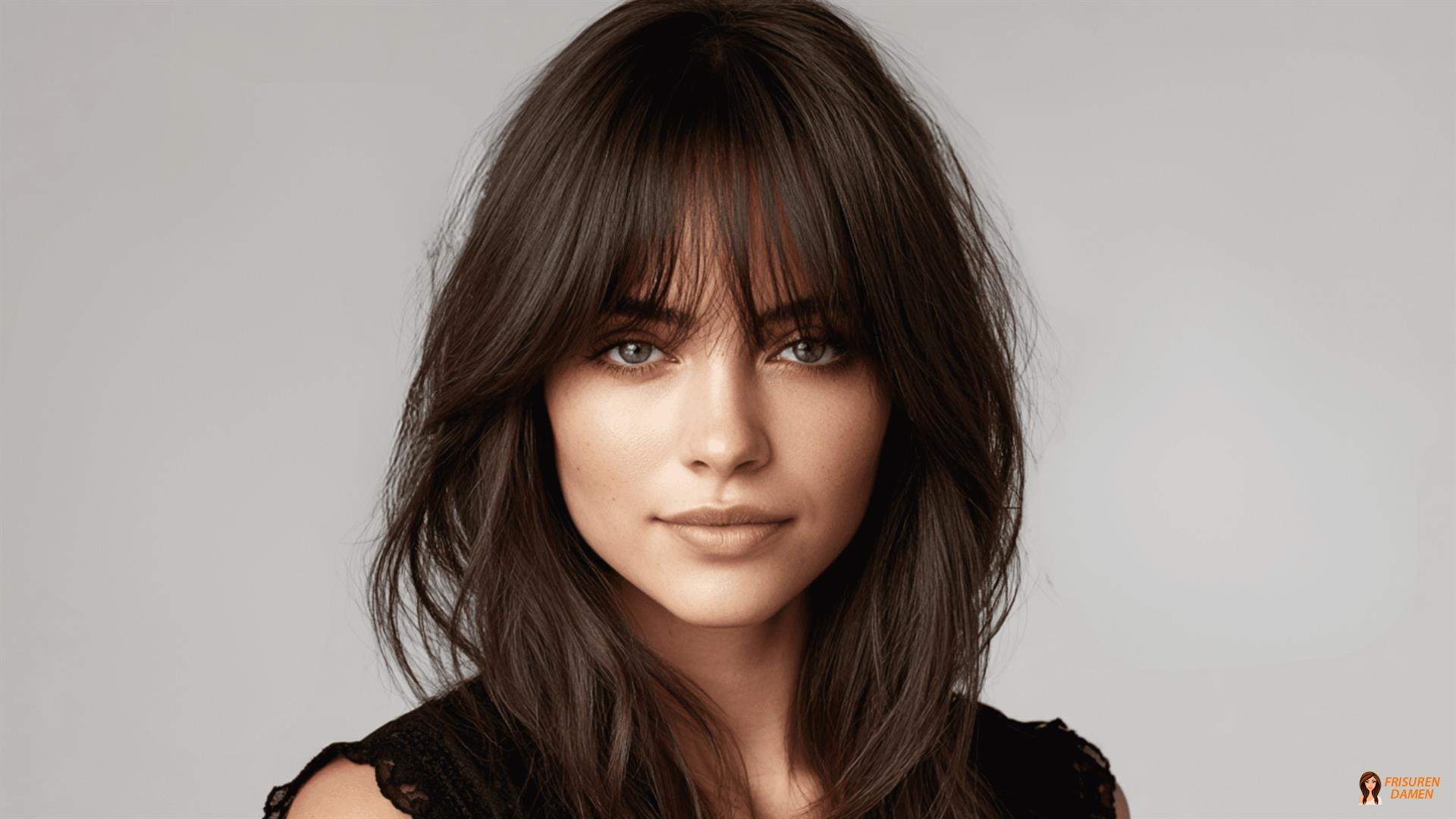 Seitenscheitel mit Pony