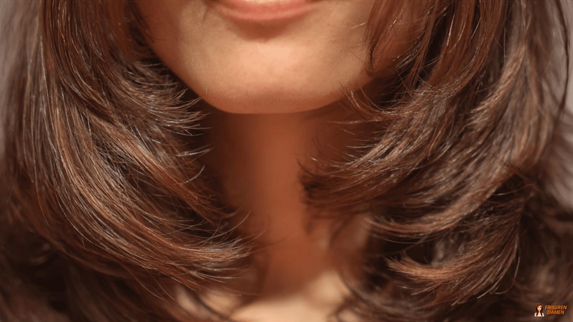 Shag mit nach außen geföhnten Spitzen für Frauen