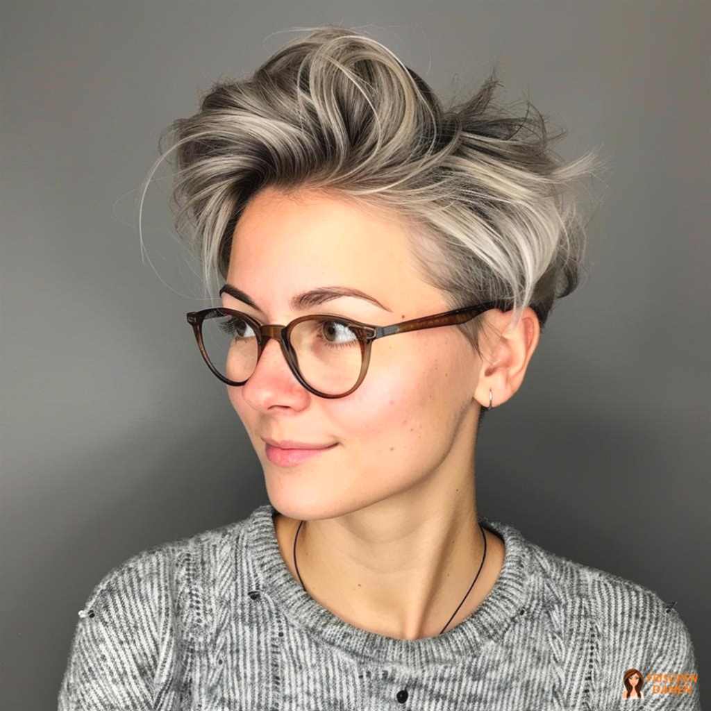 Silberne Wellen ab 60 mit sanfter Bewegung, die einen souveränen und gleichzeitig weichen Auftritt schaffen