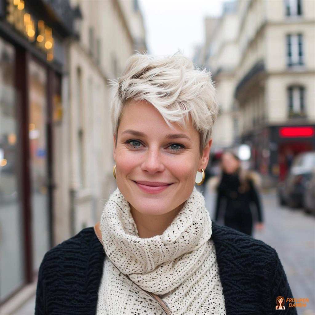 Stilvolle Kurzhaarfrisuren für Damen mit Charakter