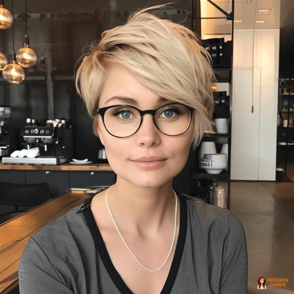 Stilvoller Pixie mit Eleganz für Frauen ab 60