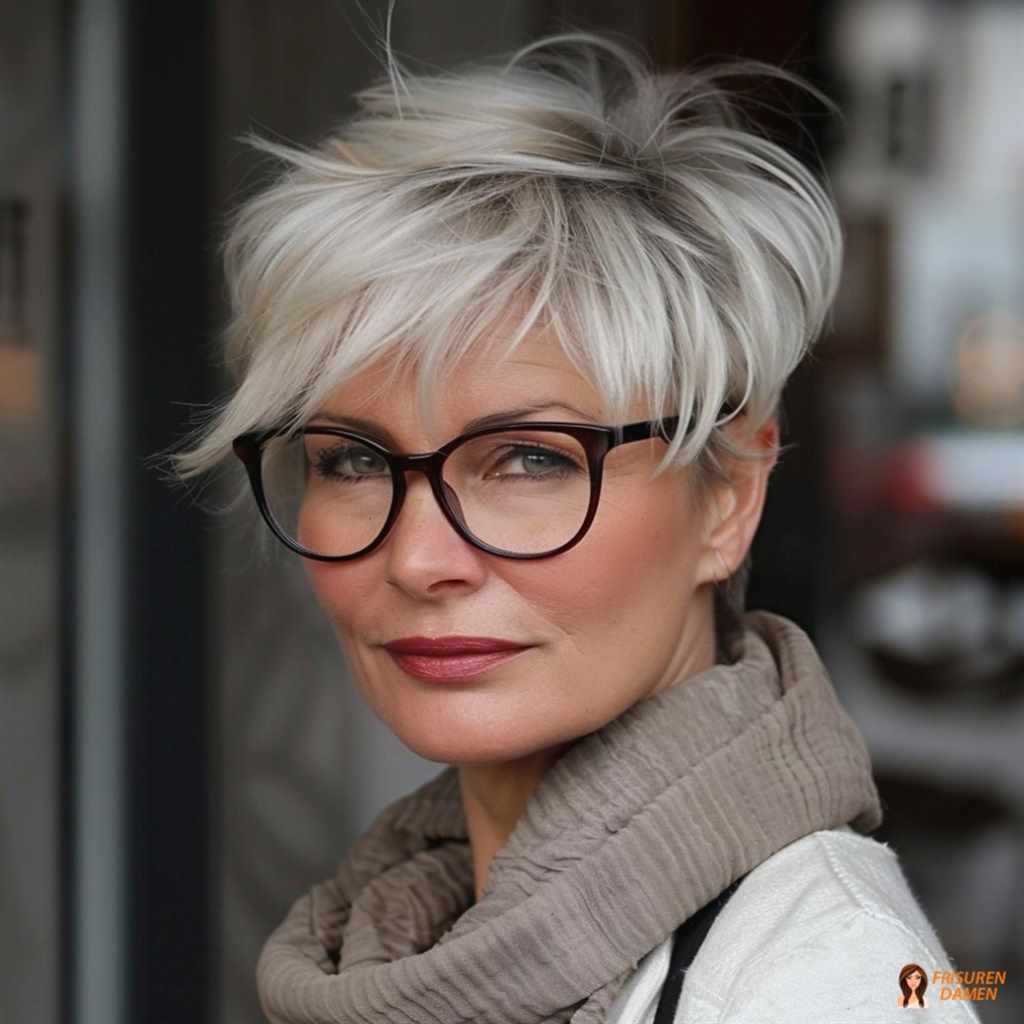 Stilvolles Grau für Frauen ab 70 mit sanften Konturen und harmonischem Volumen
