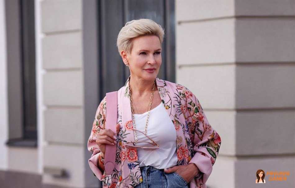 Gestufter Pixie mit Volumen für Frauen über 60