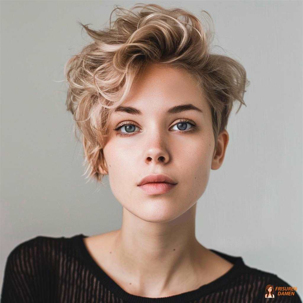 Undone Pixie mit moderner Textur, der lässig wirkt und trotzdem klar geschnitten ist