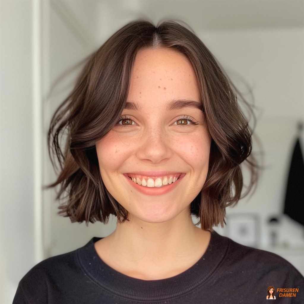 Weicher Bob mit harmonischer Form und natürlicher Ausstrahlung