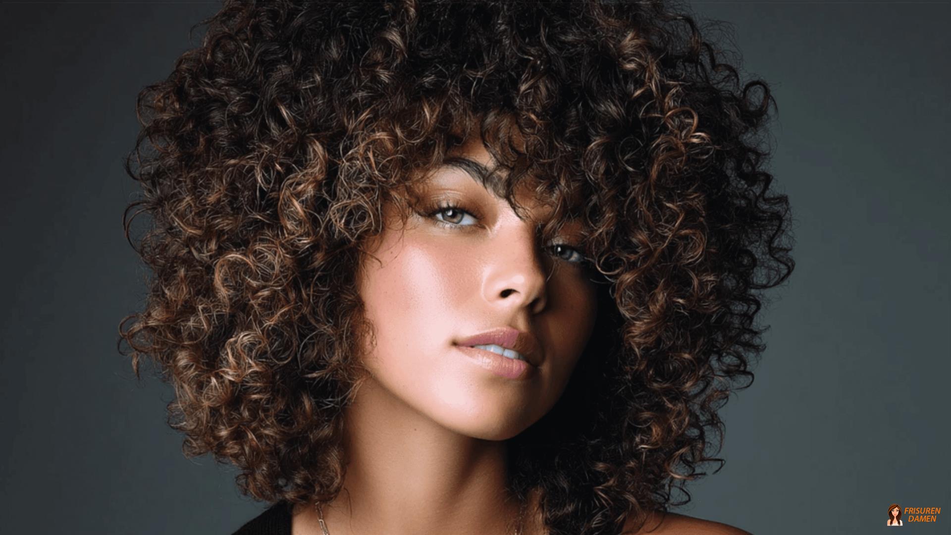 Texturierter Locken-Shag für Frauen